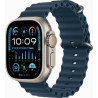 Apple Watch Ultra 2 49mm Titanium avec Blue Ocean Band MREG3